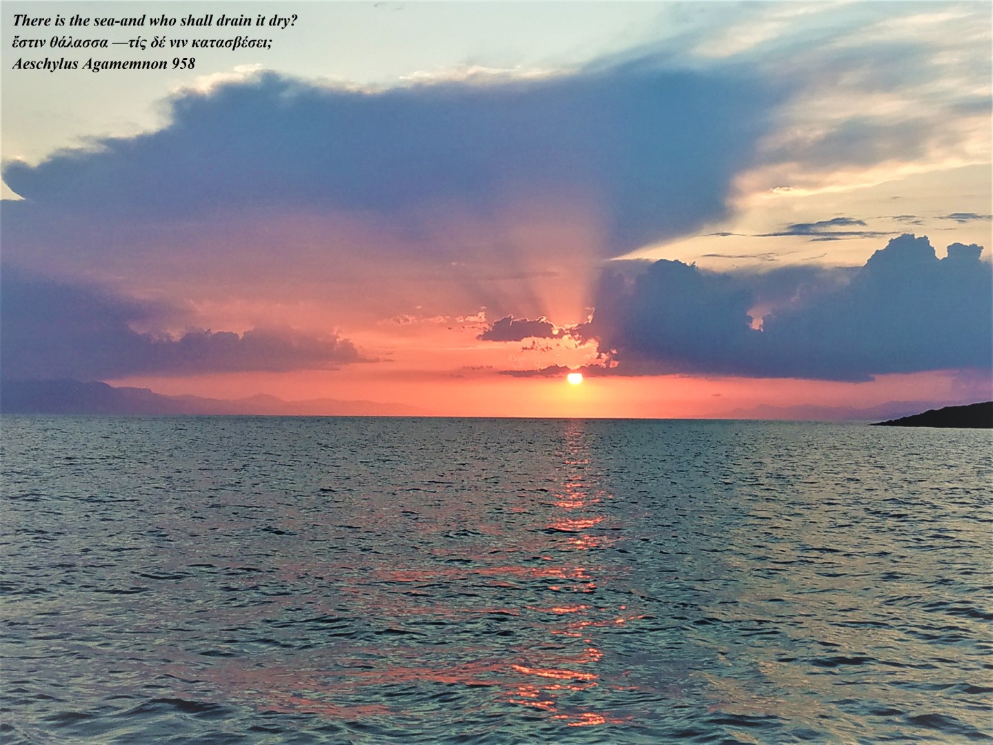 Sunset in Lefkada